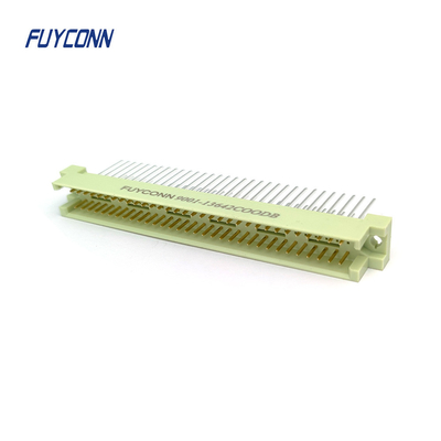 PCB مستقیم 64 پین مرد 42612 کانکتور 2 * 32P 13mm DIN 41612 کانکتور