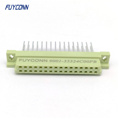 DIN41612 کانکتور 13mm 2*16P 32pin Press Pin DIN41612 کانکتور زنانه