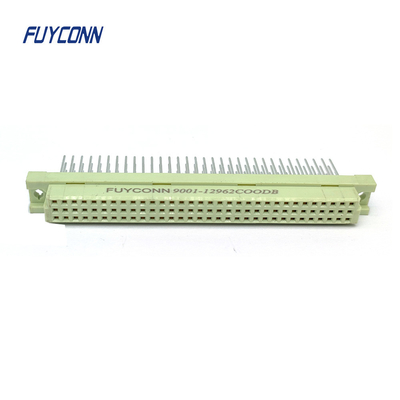 17mm DIN41612 کانکتور 3 ردیف 96Pin ماده PCB مستقیم 396 کانکتور یوروکارد