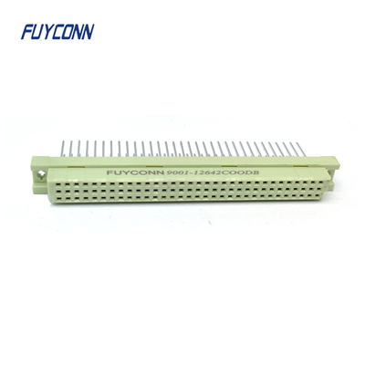 25mm DIN41612 کانکتور 3 ردیف 64Pin PCB مستقیم زنانه 364 DIN 41612 کانکتور