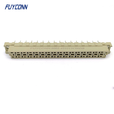 32P 5.08mm DIN41612 کانکتور PCB مستقیم زنانه 2 * 16P 32Pin قدرت 41612 کانکتور