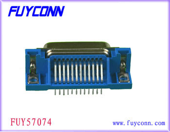 50 پین Centronic Female PCB R / A کانکتور با UL دارای براکت L