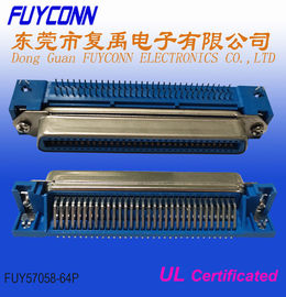 اتصال دهنده زنانه با زاویه سمت راست 32pb PCB با قفل صفحه