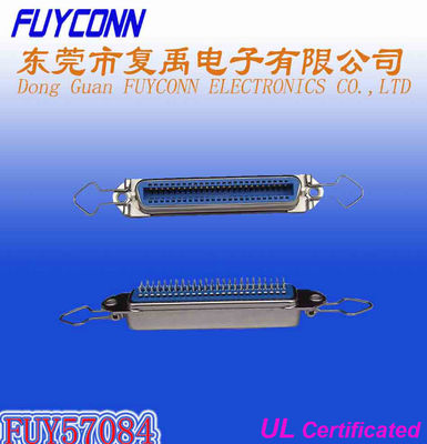 24 پین Centronic PCB Straight Woman زاویه مستقیم با لبه بهار 2.16 میلی متر