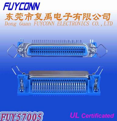 14 Pin Centronic PCB R / A اتصال زن با وثیقه کلیپ 2.16 میلی متر