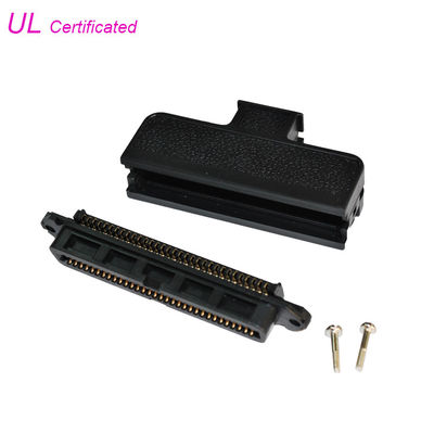روکش پلاستیکی 180 درجه TYCO AMP 32 جفت اتصالی 64Pin IDC نوع ظروف ماده