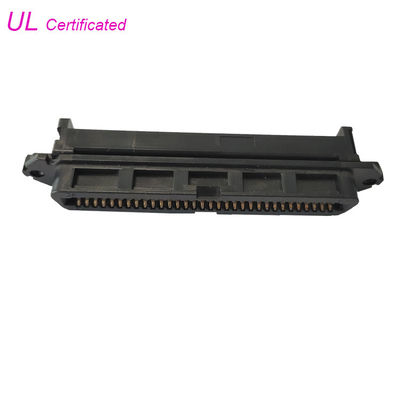 32pair 64Pin TYCO نوع چین دار IDC زن RJ21 اتصال با گیره سیم