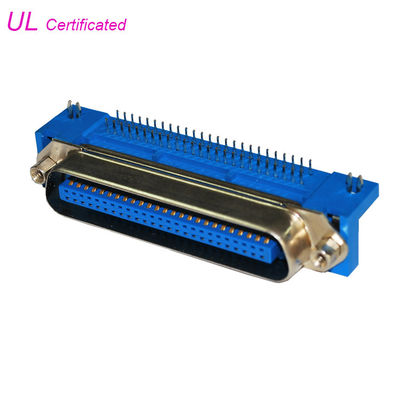 کانکتور نر 50 زاویه ای PCB Centronic PCB با پیچ جک و قفل برد