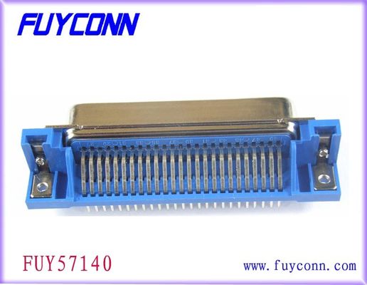 36 Pin Centronic Female Right Angel PCB اتصال دهنده را برای قسمت پرینتر 2.16 میلی متر معکوس کرد