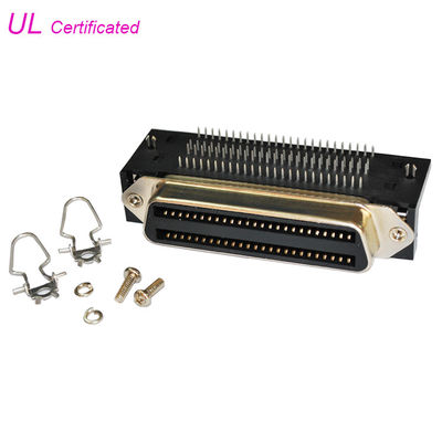 اتصال Amphenol 957 100Pin Centronic Female PCB زاویه راست 2.16 میلی متر برای برد PCB