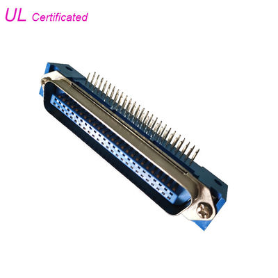 57 CN Series Male Right Angel PCB Centronics 50 پین اتصال برای برد PCB