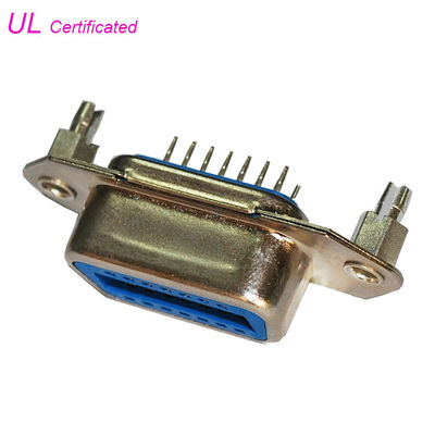 57 CN Series Champ 14 Female Centronic اتصال زن PCB زاویه مستقیم