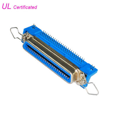 کانکتور زنانه 50 پین R / A PCB Centronic با گیره وثیقه و قفل صفحه دارای مجوز UL