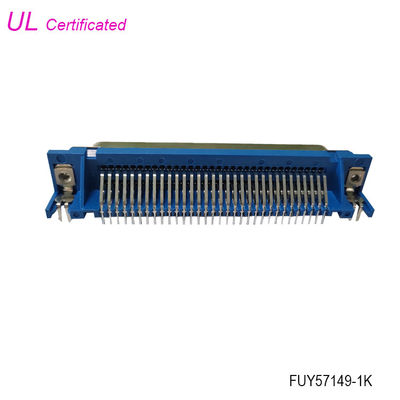 14 24 36 50 64 پین اتصال دهنده زن زاویه سمت راست PCB Centronic با قفل صفحه