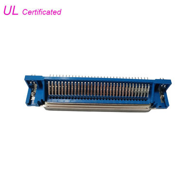 کانکتور PCB زاویه دار 64 پین ، کانکتور نرمی سنترونیک R / A با قفل تخته ای