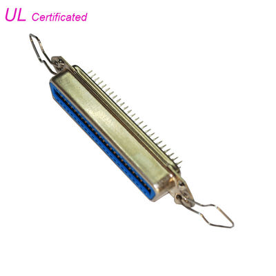 14 24 36 50 Pin Centronic PCB Straight Female Connector DIP Type Litch Spring Latch