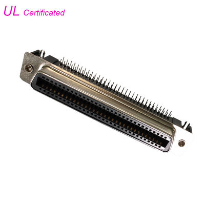 کانکتور Centronic 64 پین کانکتور زن با زاویه سمت راست PCB نمایه پایین