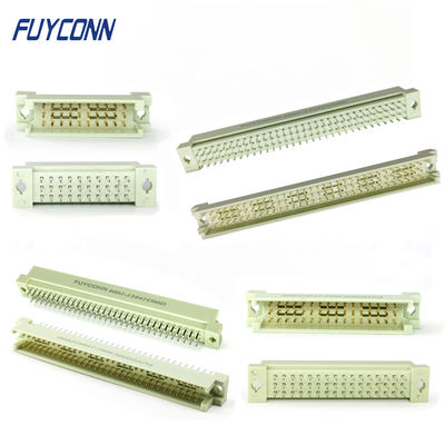 PCB زاویه راست DIN41612 کانکتور 3 ردیف کانکتور کارت یورو مرد