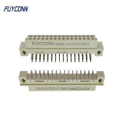 2 ردیف DIN41612 کانکتور 90 درجه R/A PCB زن کانکتور یوروکارد