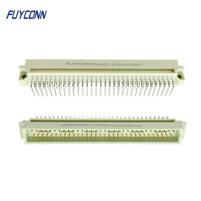 364 DIN 41612 کانکتور 3 ردیف 64 پین یورو کانکتور W/ 2.54mm Pitch