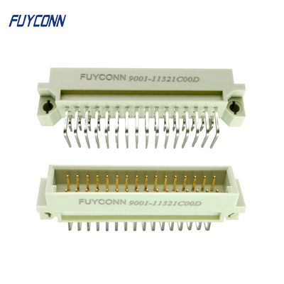 کانکتور DIN 41612 2.54mm Pitch 2*16 32 Pin Male R/A PCB کانکتور Euro 41612