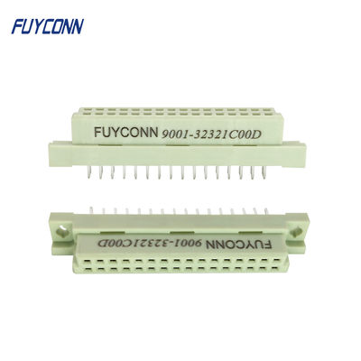 کانکتور 2 ردیفی یورو کارت 8 16 32 پین PCB مستقیم 2x16P 32 پین کانکتور DIN 41612 زن