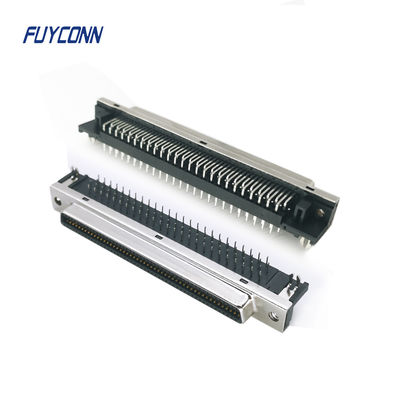 کانکتور زن SCSI کانکتور PCB زاویه راست 20 پین 36 پین 68 پین 100 پین SCSI