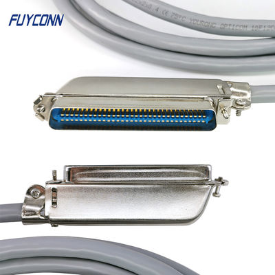خروجی روکش فلزی 90 درجه یا 45 درجه RJ21 IDC Cable Assembly