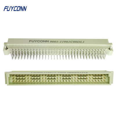 کانکتور 96 پین DIN 41612 3 ردیف پلاگین 96P با زاویه راست PCB کانکتور یوروکارد نر