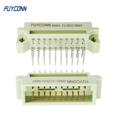 کانکتور 20 پین یوروکارد 3 ردیف 2*10P PCB کانکتور نری DIN41612 زاویه راست
