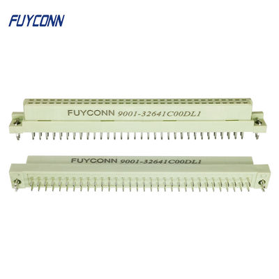 ماده 2 ردیف 64P Right Angel PCB گیرنده DIN 41612 Eurocard Connector W/board Lock