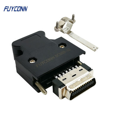 26 پین سروو کانکتور ABS محفظه کانکتور SCSI 1.27mm Pitch