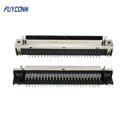 کانکتور SCSI 100 پین کانکتور MDR PCB زاویه راست DIP زن