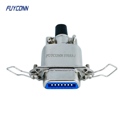 کانکتور 57-60140 ورودی کابل بالا DDK جام لحیم کاری زن کانکتور 14 پین Centronics