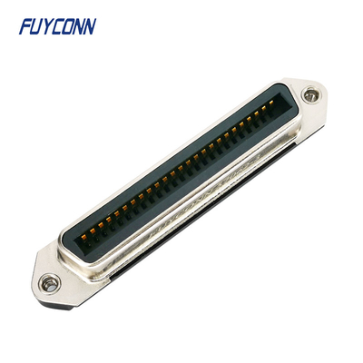 PCB 64 50 پین کانکتور Centronics بدون لحیم با تماس پین مطبوعاتی