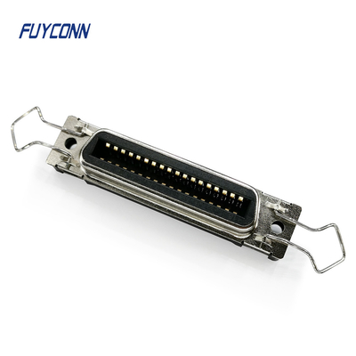 اتصال زن 36 پین DDK 180 درجه نصب PCB مستقیم برای چاپگر