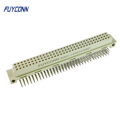 کانکتور زن یوروکارد 3 ردیف 96 پین DIN 41612 کانکتور PCB زاویه راست