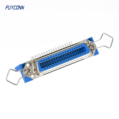 PCB زاویه راست زن 50P 36P 24P 14P کانکتور Centronics