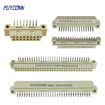 PCB DIN41612 کانکتور 90 درجه زن یوروکارت 41612 کانکتور R/A PCB