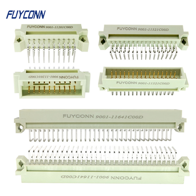 کانکتور 3 ردیفی DIN41612 نر 90 درجه R/A PCB کانکتور Euro 41612
