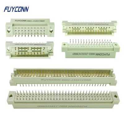 کانکتور مستقیم DIN 41612 نری 3 ردیف PCB عمودی PCB اتصال اروپایی