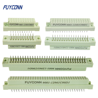 اتصال مستقیم Eurocard 3 ردیف زن PCB عمودی DIN41612 رابط نوع آسان